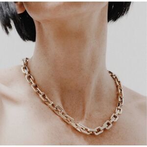 Eddie Borgo Supra Link Chain Collar Necklace